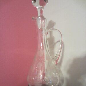 PRINCESS HOUSE CRYSTAL WINE/WHISKEY DECANTER WITH STOPPER